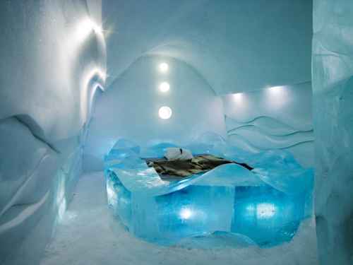 Новости туризма - На Камчатке строят отель из снега и льда с горячим бассейном 