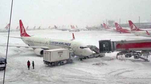 Новости туризма - Из-за снегопада отменено множество туров в Стамбул