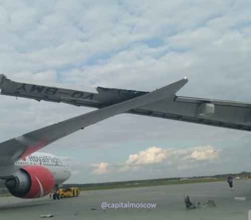 Новости туризма - В Шереметьево при буксировке столкнулись два самолета