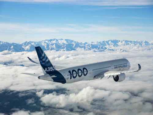 Новости туризма - Новый Airbus А350-1000 совершил свой первый взлет полностью на автомате